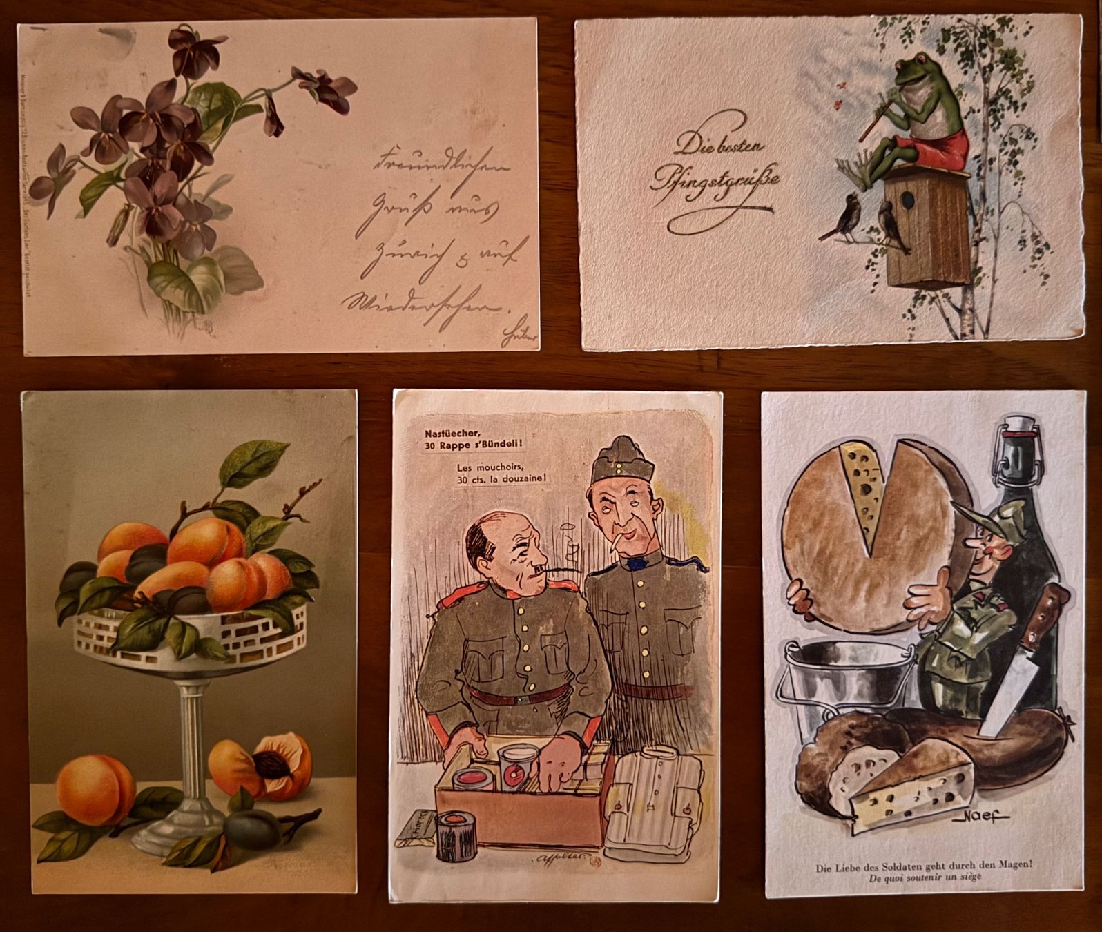 Cartoline postali: 19 Stück Alte Postkarten – Usato da Andwil SG venduto da Ariisa1234 2