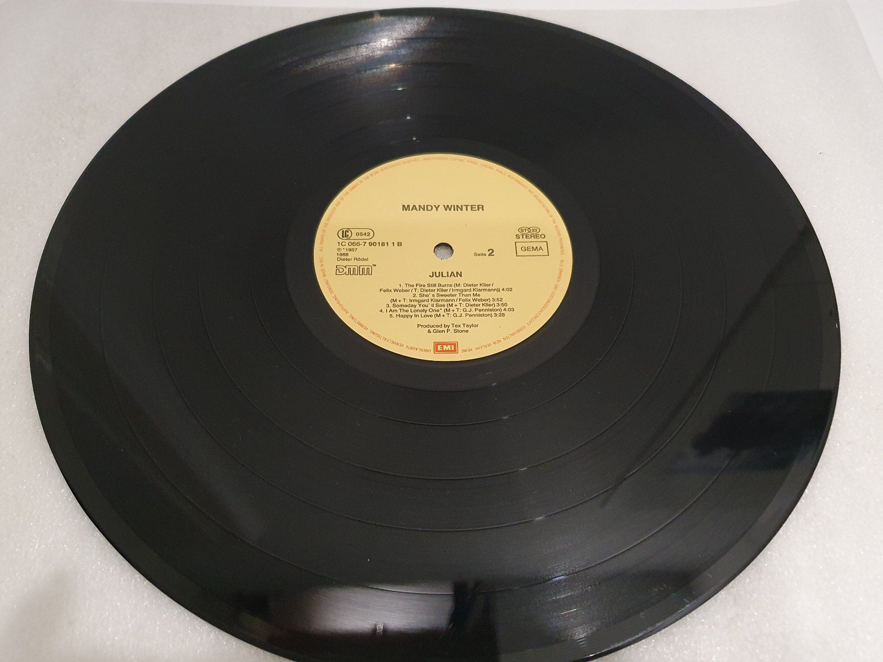 Dischi in vinile: Mandy Winter – Julian – Usato da Uster venduto da Vinyl-Leidenschaft 4