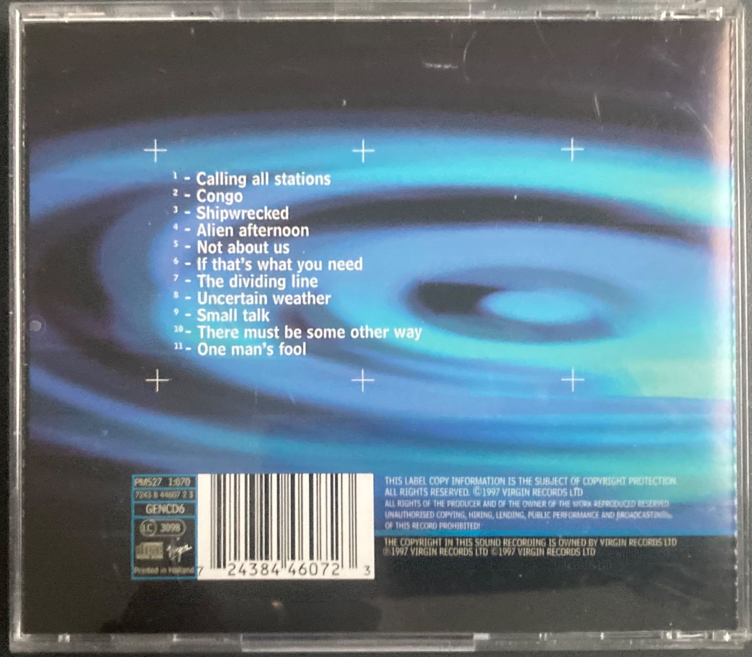 CD: GENESIS - ....CALLING ALL STATIONS...... – Usato da Poliez-Pittet venduto da Newtown-Records 1