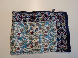 Schal "Blume", ca 49 x 149 cm