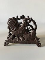Serviettenhalter / Serviettenständer Gusseisen Vintage