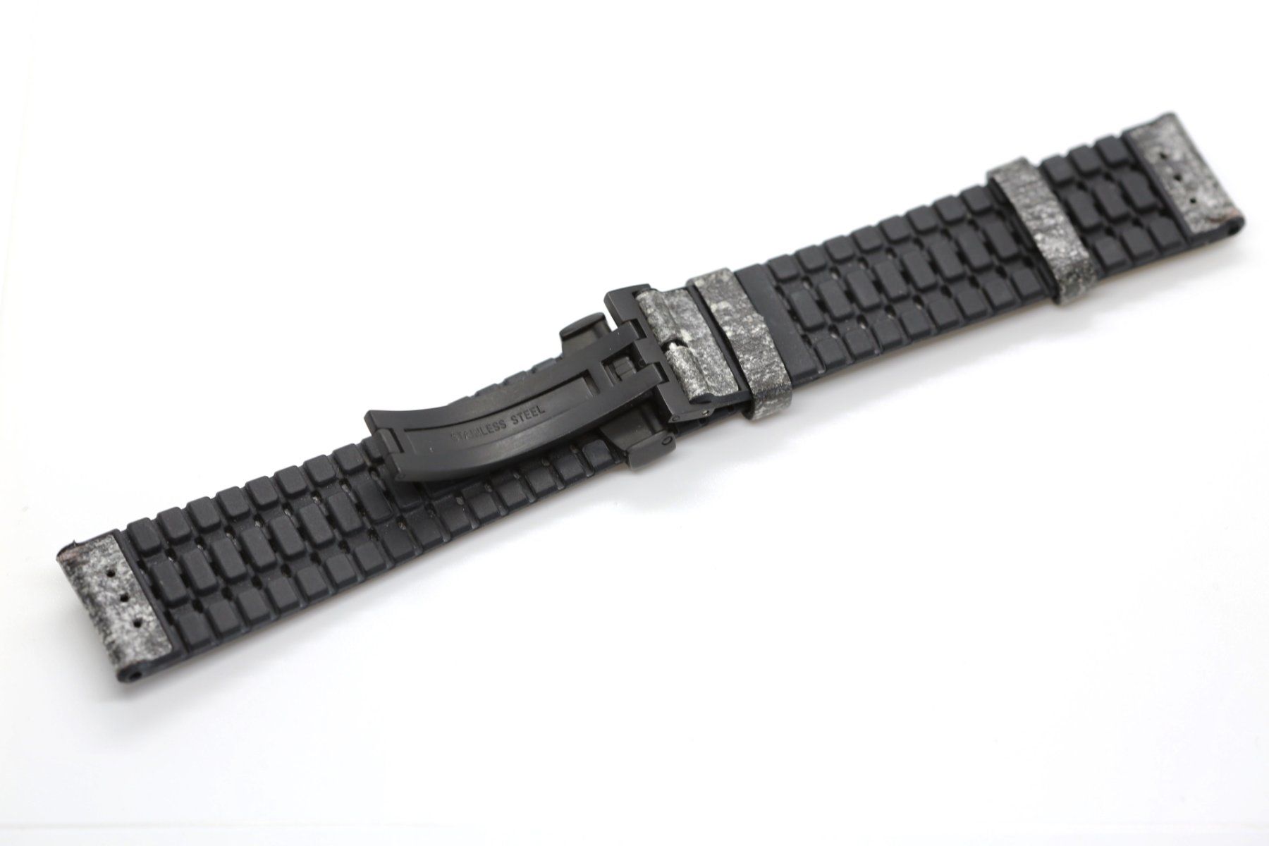 Orologi: Hirsch Stone Kautschukband 20mm – Nuovo (secondo la descrizione) da Reinach BL venduto da Han-Numismatik 2