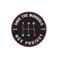 Save the manuals 58mm Rettet die Handschaltung Aufkleber