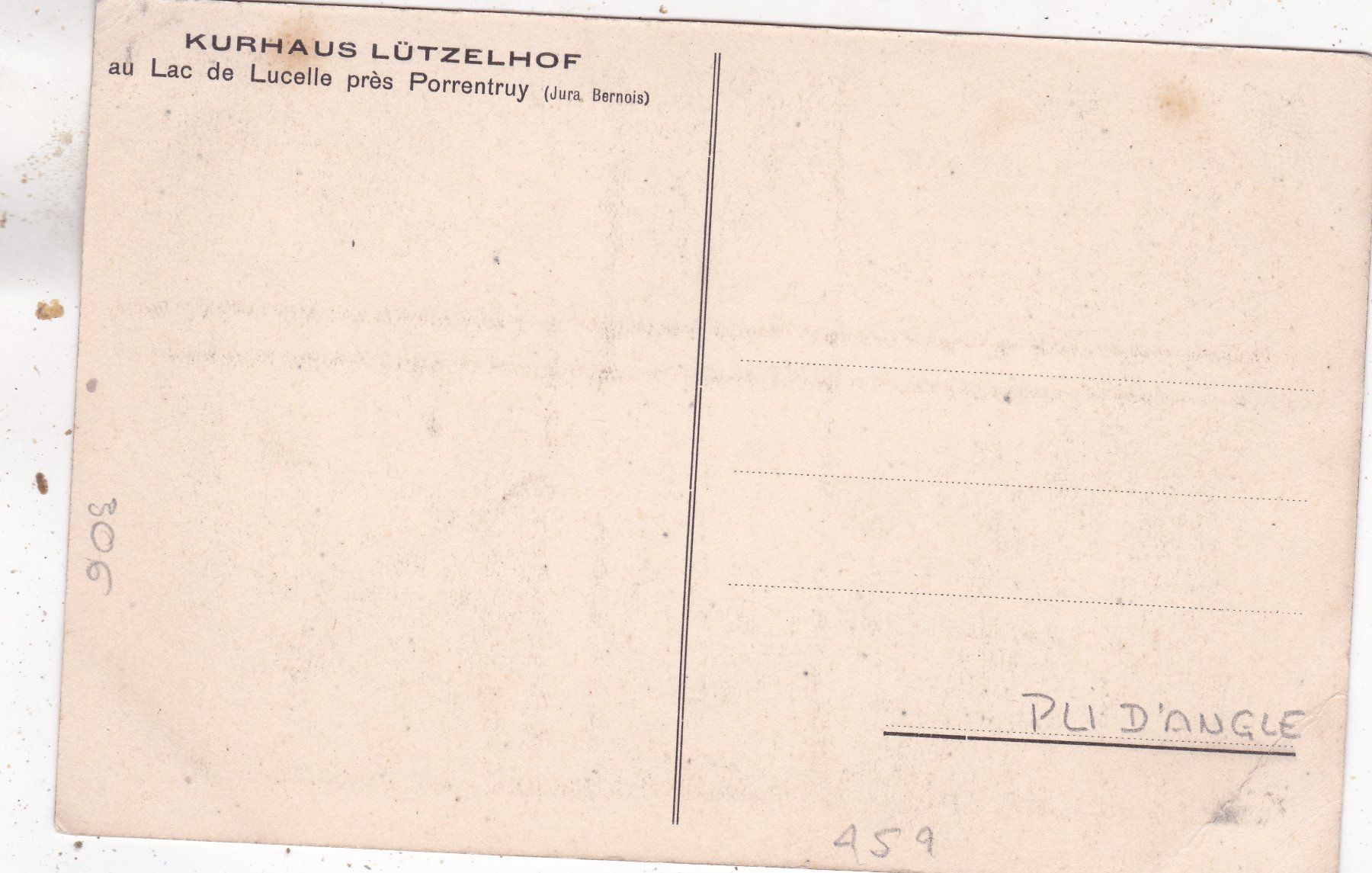 Ansichtskarten: Lucelle – Gebraucht aus Herisau von Lisegrat2008 1