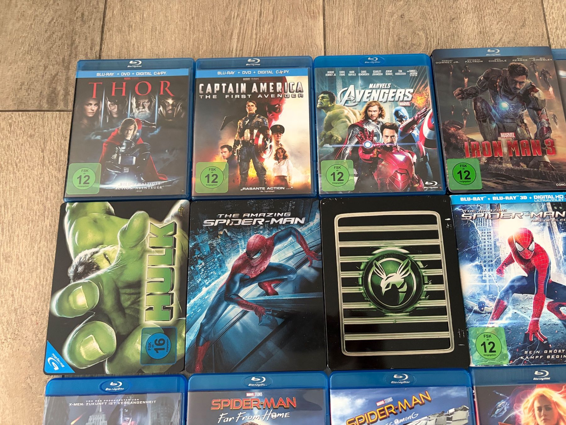 Alle DVDs: 26 Marvel Bluray's ab 1.- – Gebraucht aus Inwil von Tom32 4