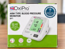 Blutdruckmessgerät OxiPro BP1 Oberarm neu in OVP
