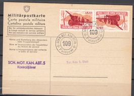 Militärpostkarte 2.Wk Mit soldatenmarke