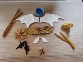 Lego Drachenflügel diverse spezielle Teile Gold
