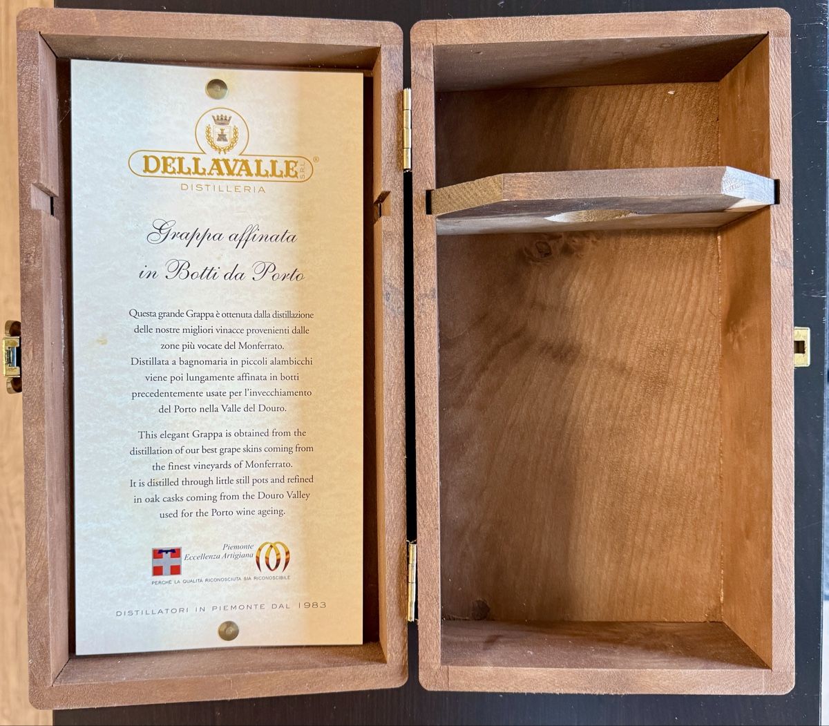 Altro: Grappa Holzbox (leer) – Nuovo (secondo la descrizione) da Binningen venduto da gut_p9jq 2