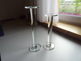 2 Kerzenständer Glasi Hergiswil