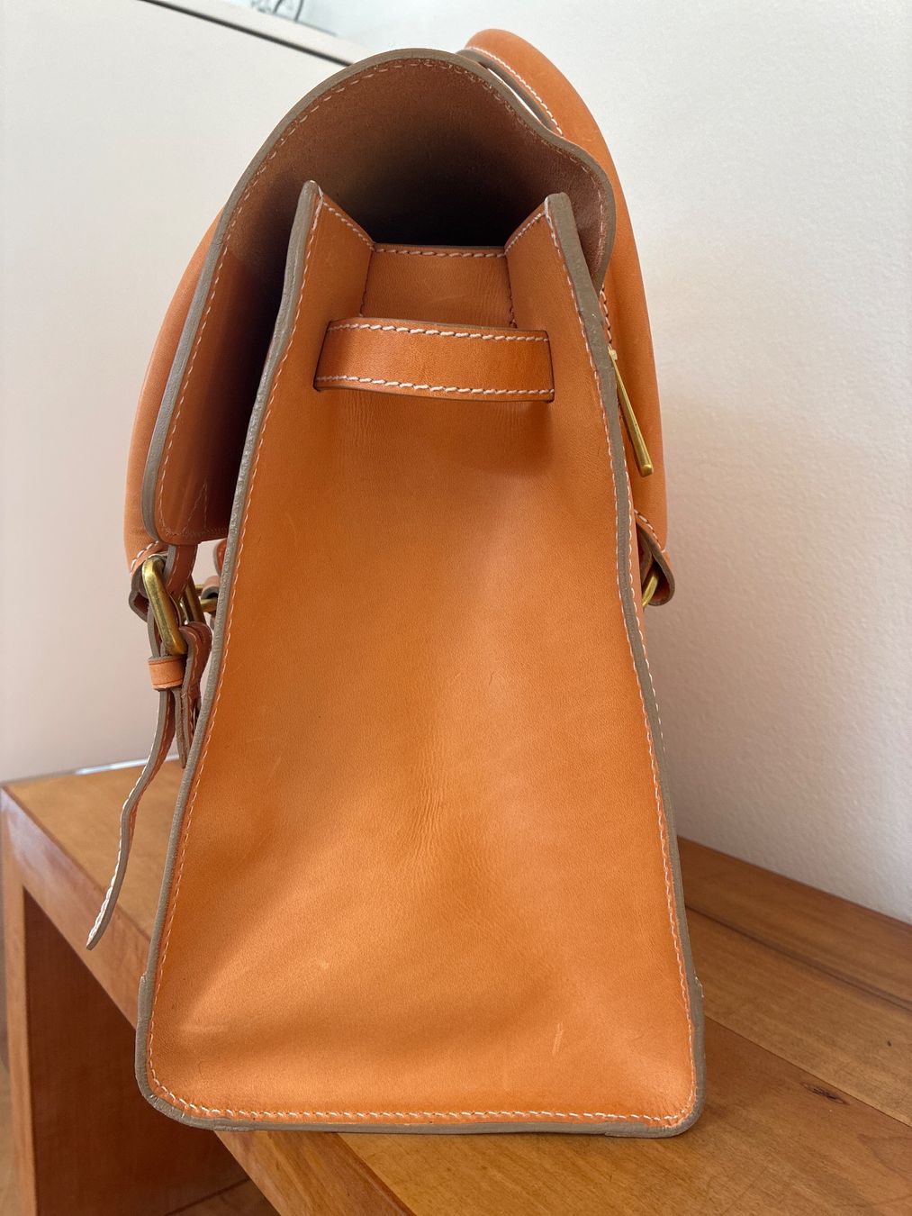 Bree Koffer & Taschen: Bree Naturleder Aktentasche – Gebraucht aus Davos Platz von nanigl 1