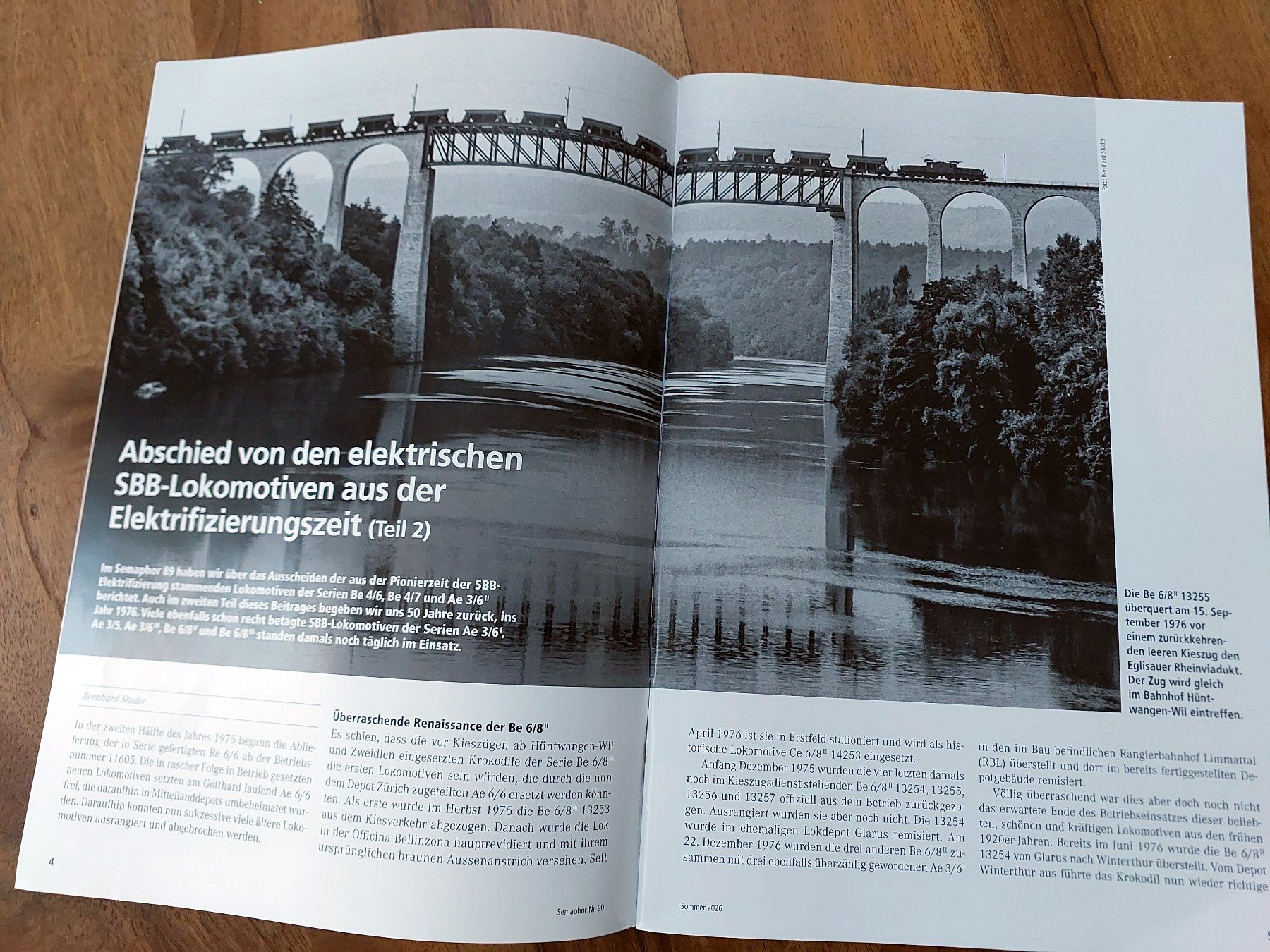 Revues & Magazines: Semaphor - Ausgabe Sommer 2026 – D'occasion à Schönenwerd par Steidi 2