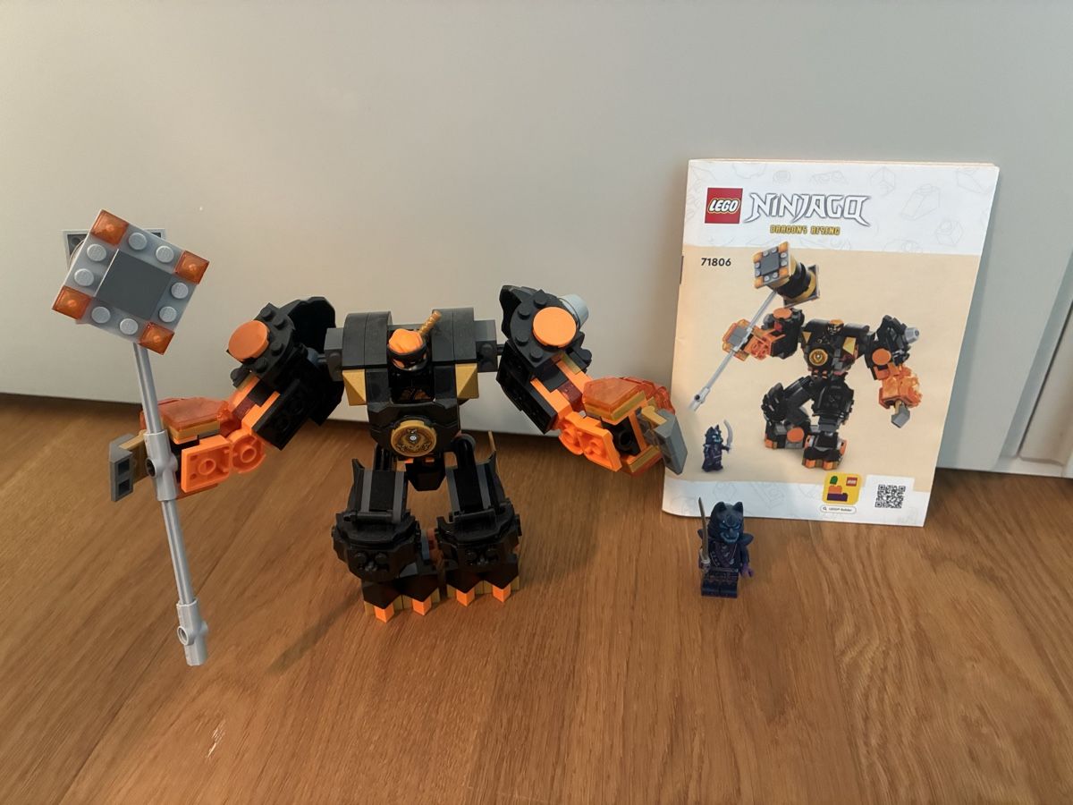 Lego Giocattoli: Lego Ninjago 71806 Vollständig/ Cole's Elemental Earth Mech – Usato da Weinfelden venduto da VoP