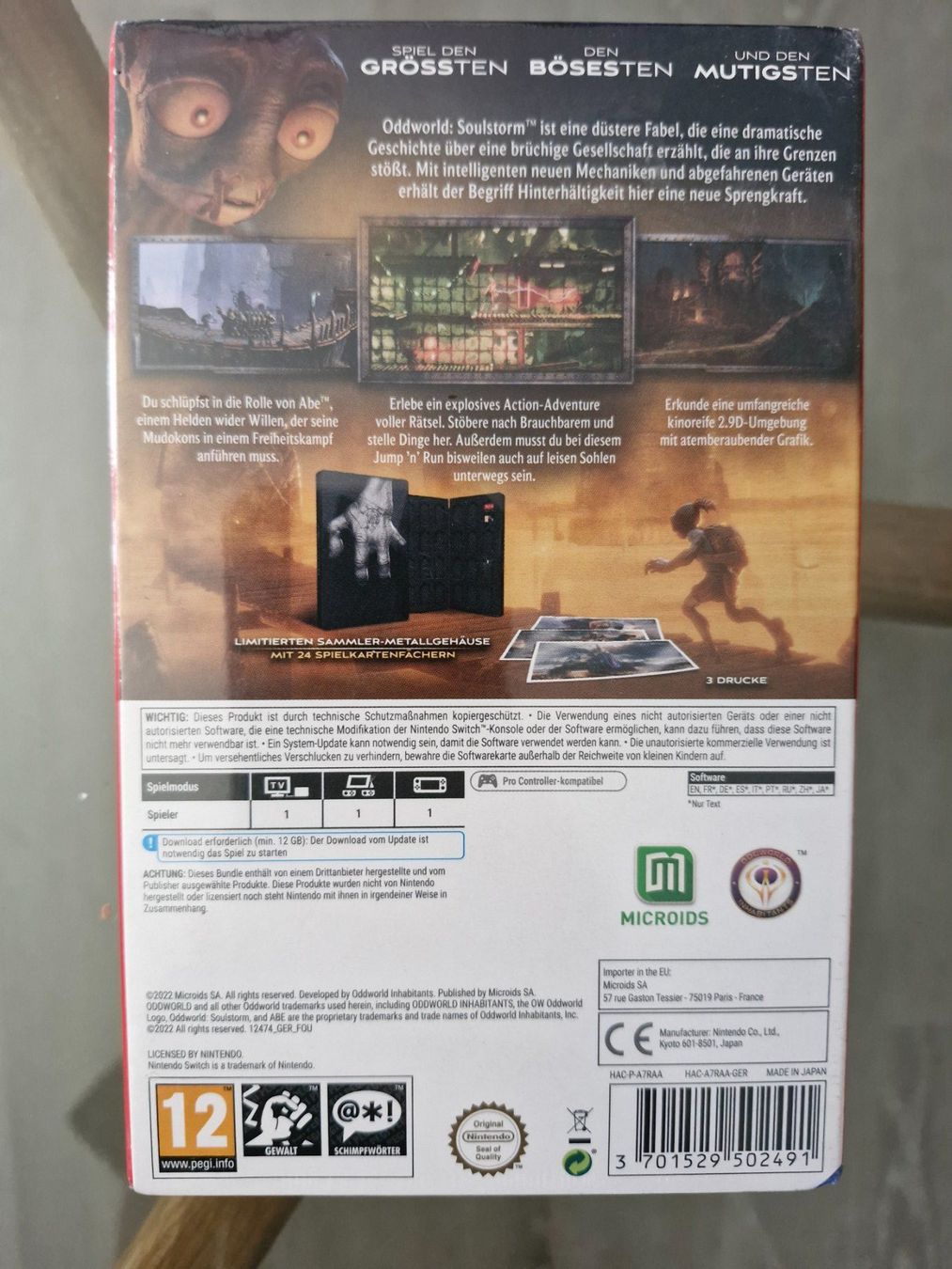Nintendo Giochi: Nintendo Switch Oddworld Soulstorm Limit. Oddition - NEU – Nuovo e nell'imballaggio originale da Aadorf venduto da MediaGuru 1