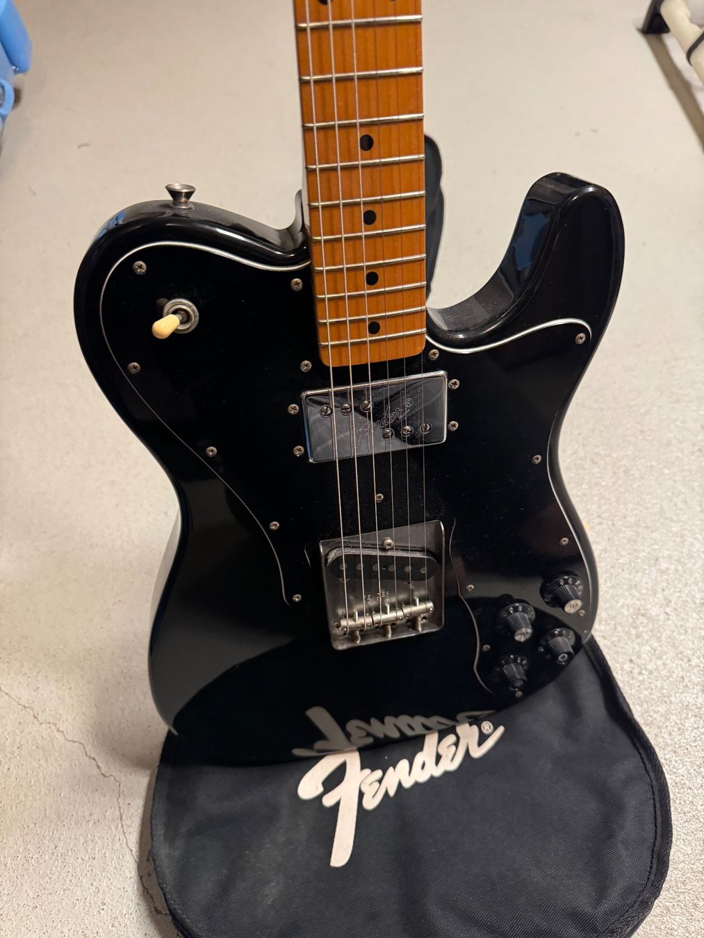 Strumenti musicali: Fender Telecaster Custom Black – Usato da Pfäffikon ZH venduto da MM8619 1