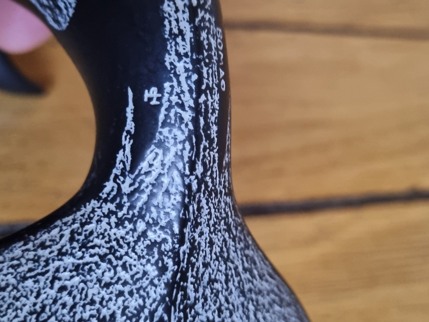 Statuette: Orca Schwertwal schwarz weiss Signiert – Usato da Schaffhausen venduto da Leveron13 8