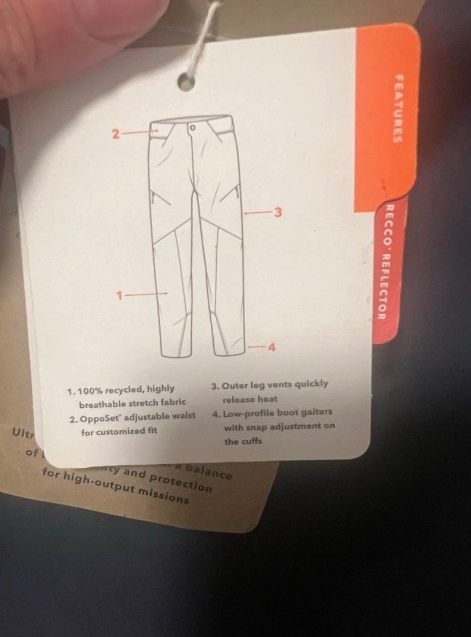 Patagonia Pantaloni: Patagonia Ski Hose neu – Nuovo (secondo la descrizione) da Gondiswil venduto da shaenu 1