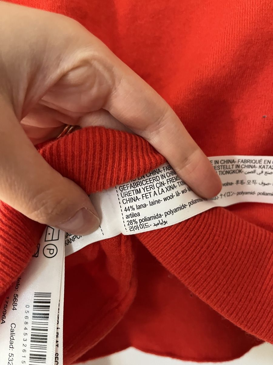 Massimo Dutti Pulls & Sweat-shirts: Massimo Dutti orange-red jumper – D'occasion à Lausanne par NoraPlethora 4