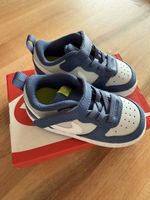 Nike Kinderschuhe Court Borough Low 2 blau Grösse 23.5