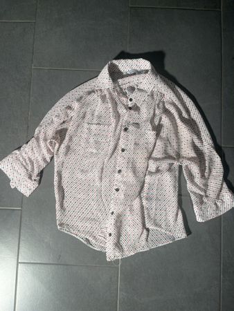 Sommerliche Bluse mit Punktemuster, Gr. S