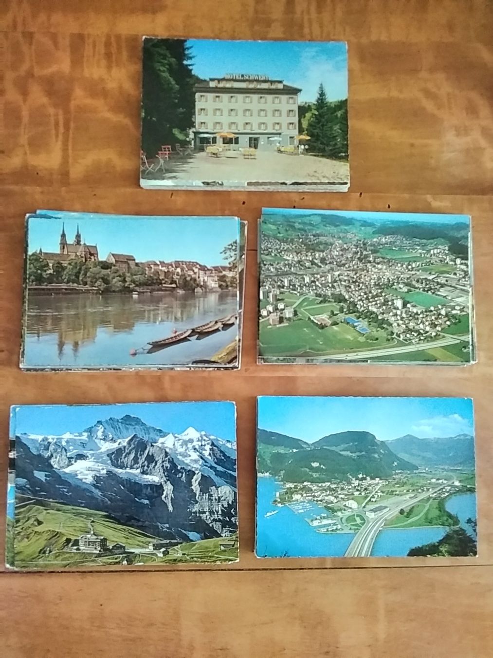 Ansichtskarten: Sammlung Ansichtskarten Schweiz farbig 600 Stück – Gebraucht aus Appenzell von lama19 2