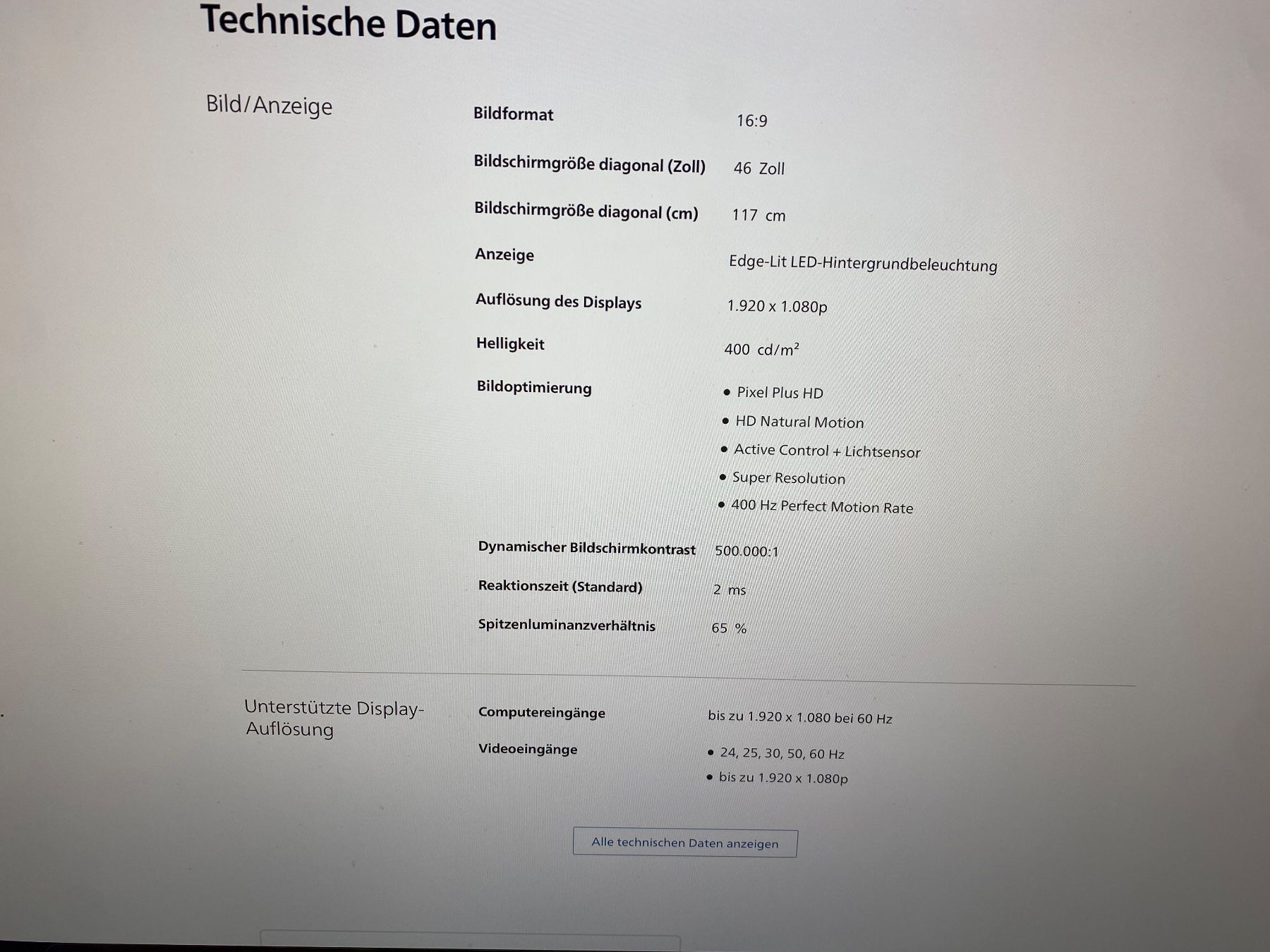 Philips Televisori: Fernseher Phillips – Usato da Bösingen venduto da Trigusik 3
