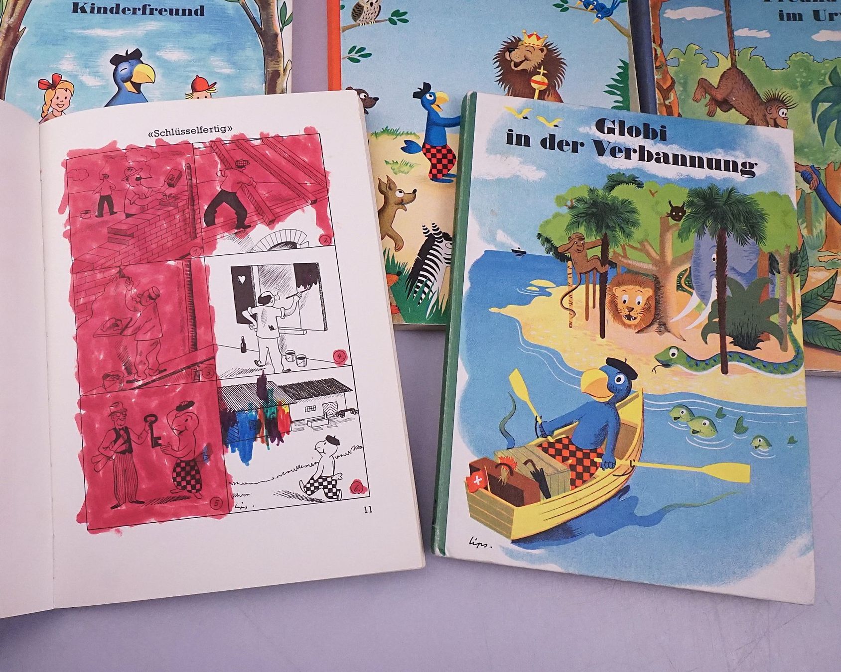 Libri: Sammlung Globi Bücher – Usato da Volketswil venduto da brockipfannenstil 5