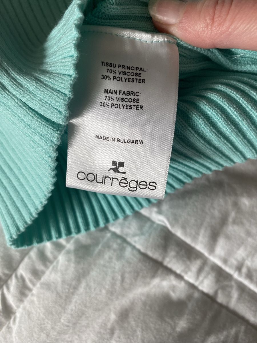 Top: Courrèges réédition pull manche courte XS – Nuovo e nell'imballaggio originale da Fribourg venduto da coco_westminster 2