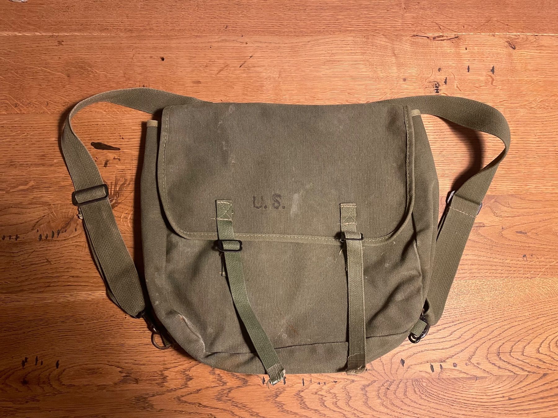 Schweizer Armee Zaini: Musette us Army ww2 repro – Usato da Oberbütschel venduto da Woodie2005