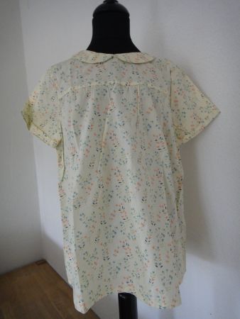 Neue Bluse "Bonnet à Pompon" Baumwolle 12 Jahre