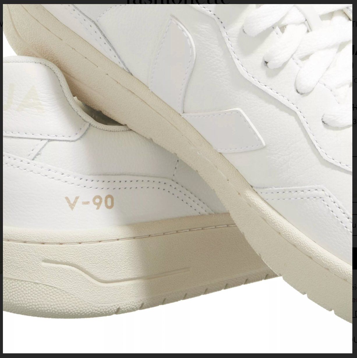 Veja Scarpe da donna: Veja V-90 Extra White Sneakers Gr. 38 – Usato da Bern venduto da clairedeluna 6