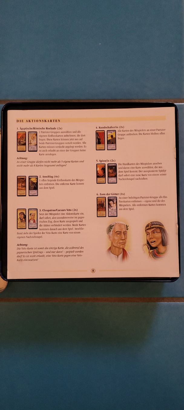 Kosmos Giochi: Cäsar & Cleopatra Spiel für 2 – Nuovo (secondo la descrizione) da Pieterlen venduto da Elegance7 2
