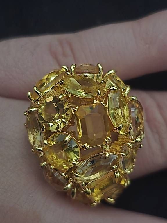 Swarovski Anelli: Swarovski Ring Drop gr. 58 – Usato da Oberdiessbach venduto da Beautiful-things 1