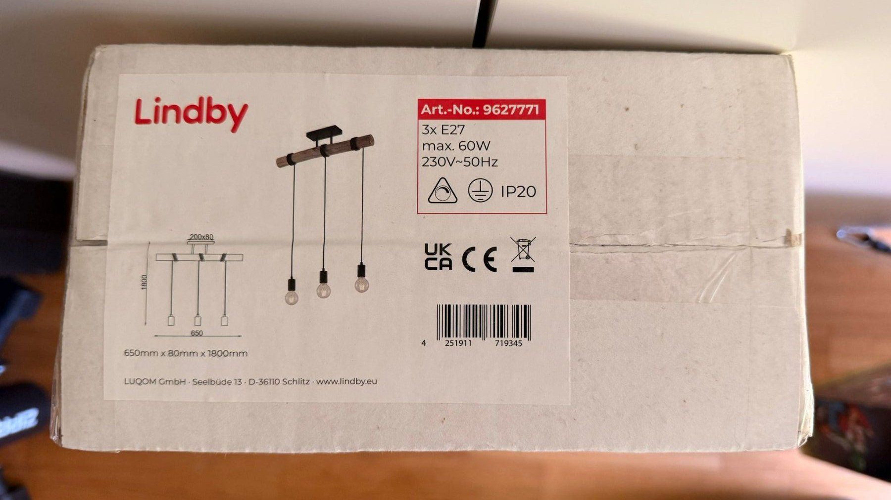 Lampadari & plafoniere: Hängelampe 3 Lichter – Usato da Bonaduz venduto da laryxfary 1
