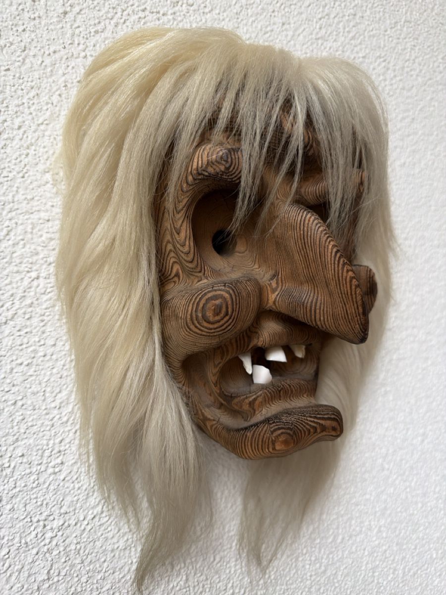 Autres antiquités ou arts: Lötschentaler Holzmaske – D'occasion à Biberist par Momo33 2