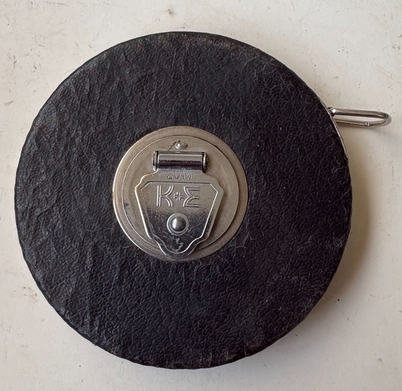 Messen: ANTIKES METALL MESSBAND 20METER – Gebraucht aus Ostermundigen von wini63