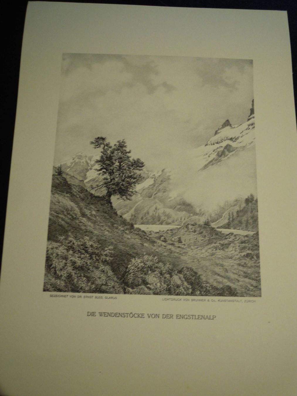 Dipinti: Lichtdruck, 6 Bleistiftzeichnungen – Nuovo (secondo la descrizione) da Muri b. Bern venduto da Silberqualle