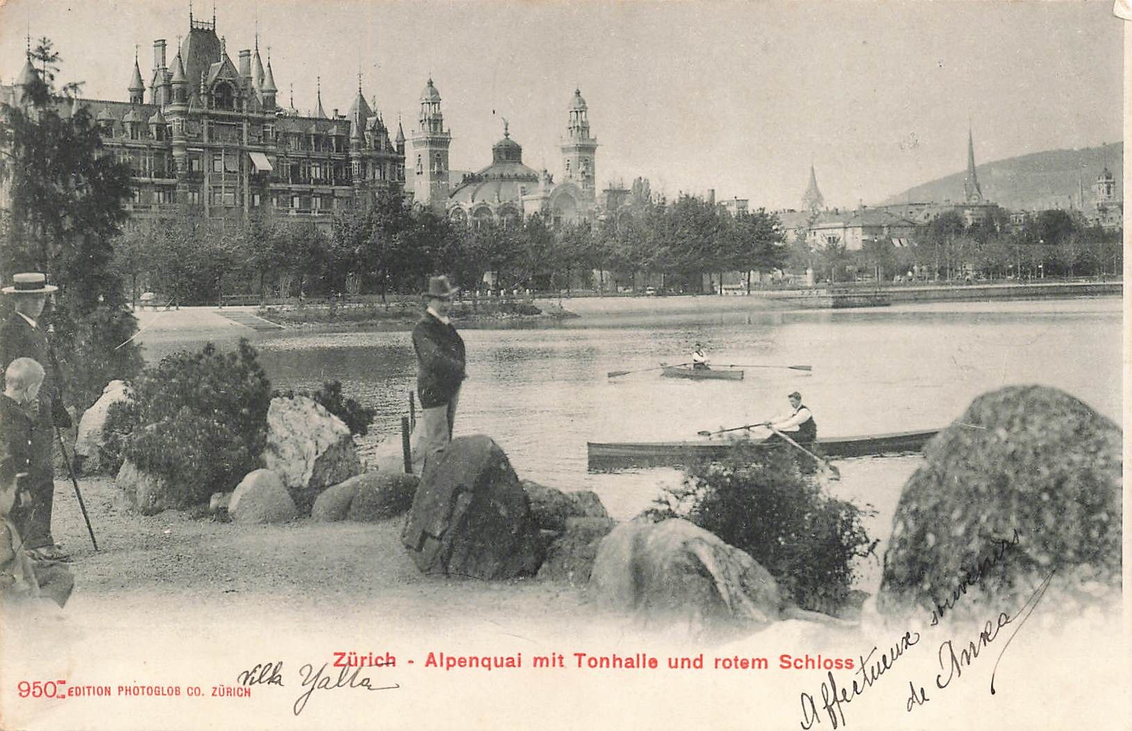 Cartoline postali: Zurich anime – Usato da Biasca venduto da Blenio71