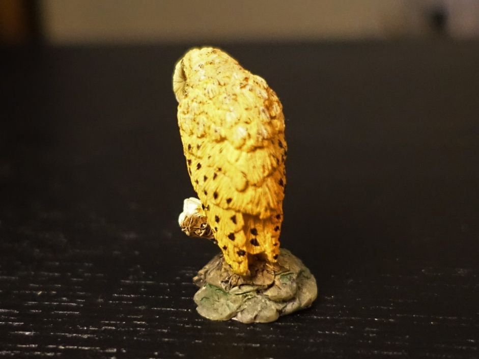 Statuette: Detailverliebte Eule / Schleiereule – Usato da Russikon venduto da Eulenfeder 3