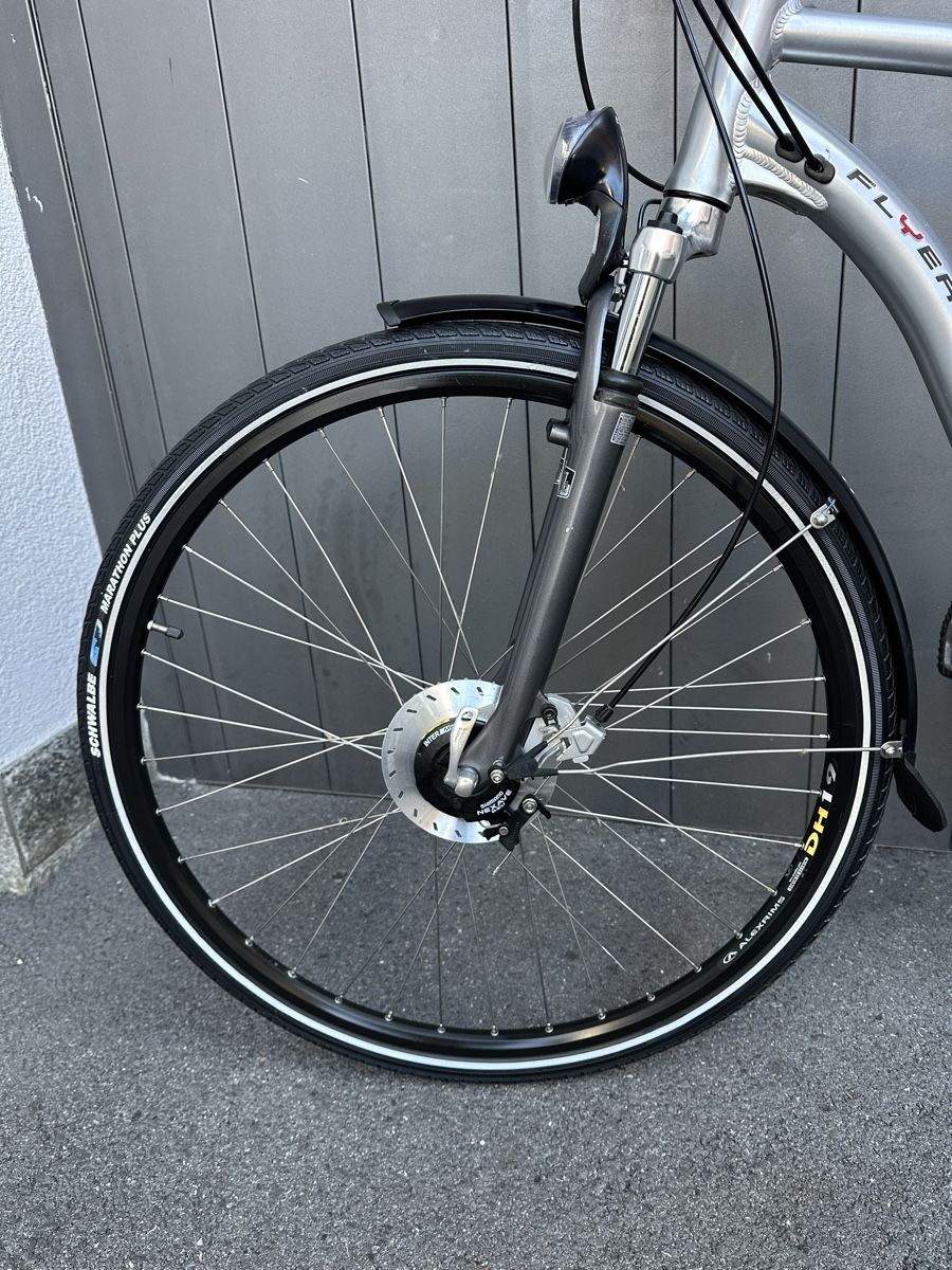 Flyer Vélos: Auktion e-bike Flyer Mann 28  – D'occasion à Quartino par DiloUsato 9