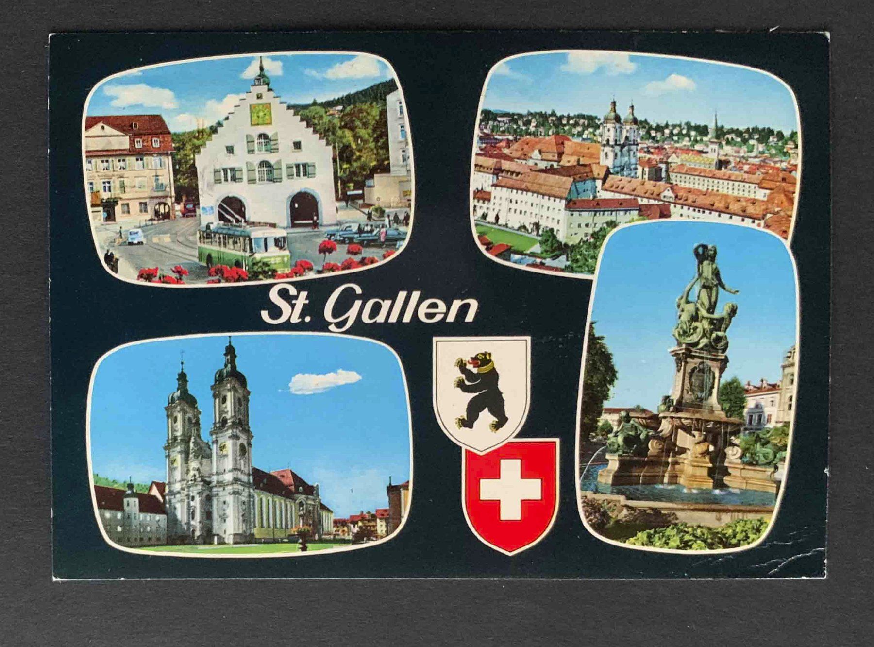 Cartoline postali: AK St Gallen – Usato da Goldau venduto da artelier1