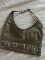 Brassière de sport teveo, couleur kaki, état neuf