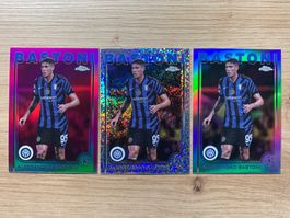 Soccer Alessandro Bastoni 193/250 PINK REFRACTOR &REFRACTOR