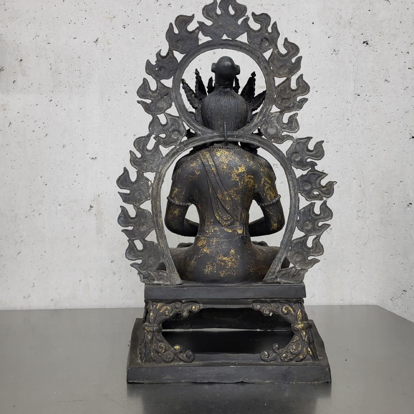 Statuette: Tara Bronze mit Restvergoldung – Usato da Zürich venduto da timbuktu03 3