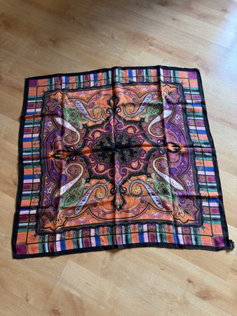 Codello Silk Scarf, Colorful Design