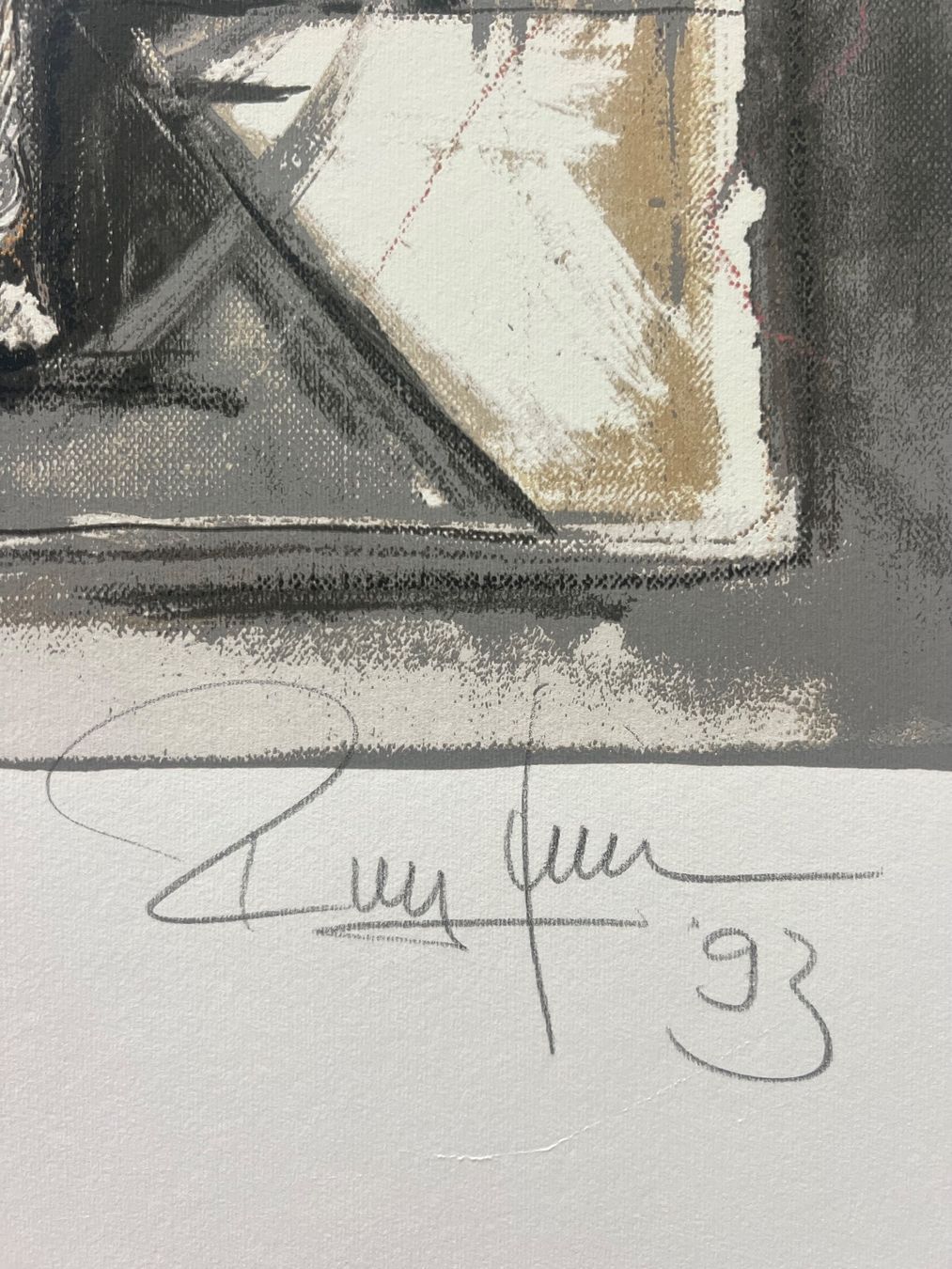 Grafica & Litografie: Rolf Knie, handsigniert, nummeriert – Usato da Rain venduto da Pic-Ass 3