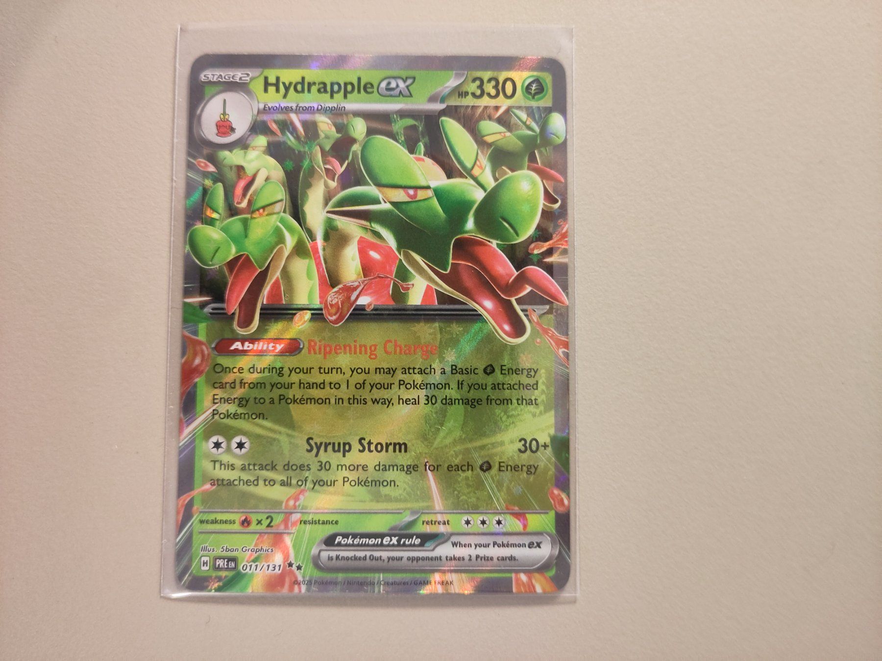 Pokémon Carte collezionabili: Prismatic Evolutions Hydrapple EX 11/131 - EN – Usato da Bern venduto da gil_rkx8
