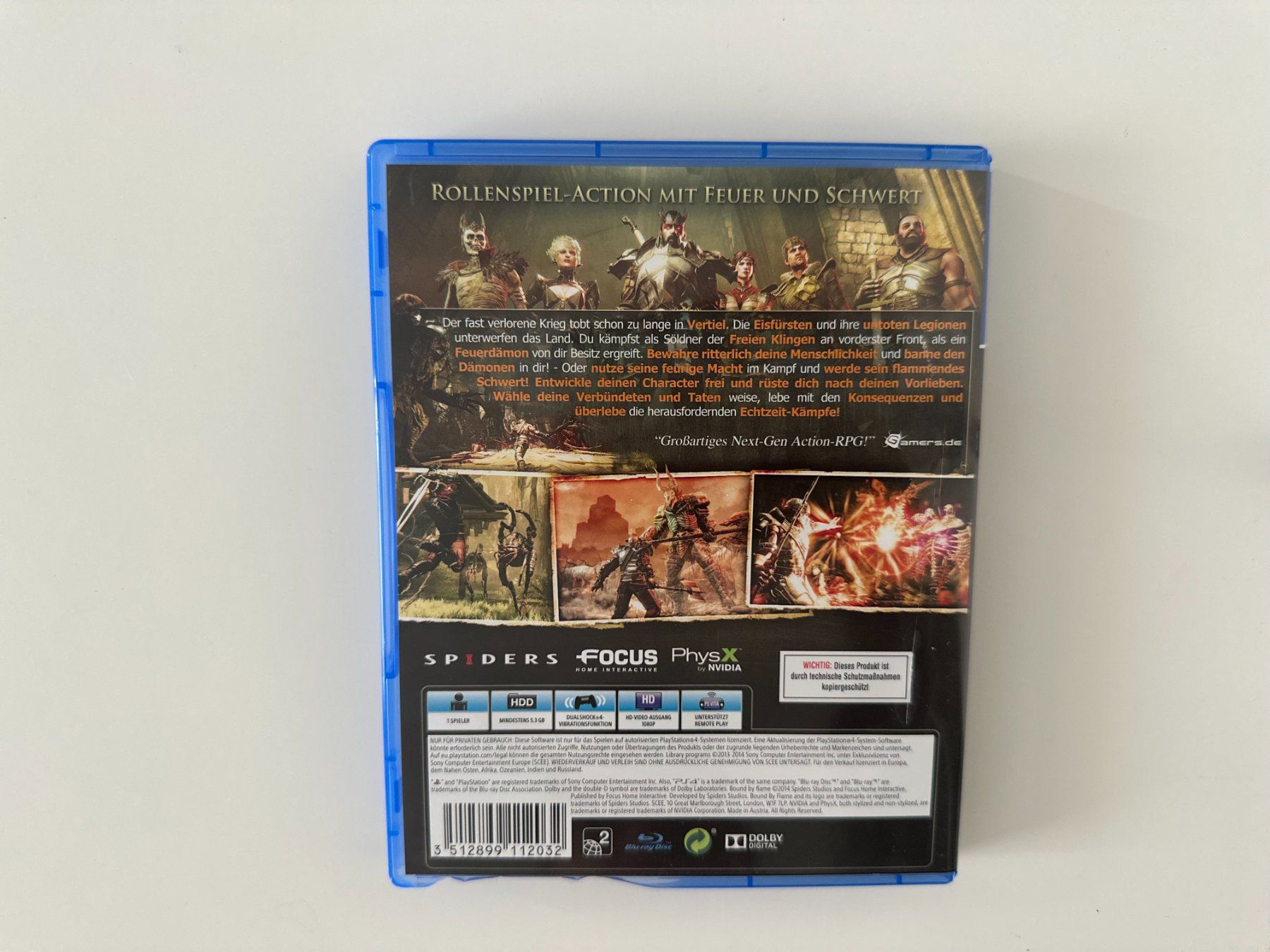 Sony Giochi: Bound by Flame, Sony Playstation 4, PS5 – Usato da Couvet venduto da nay_prh5 2