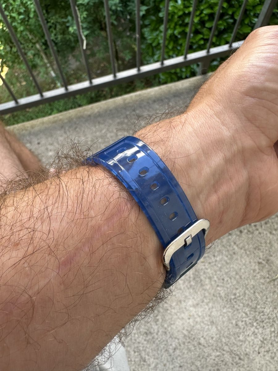 Casio Orologi: Casio G-Shock Blue Skeleton – discontinued – Usato da Zürich venduto da che_5rs8 4