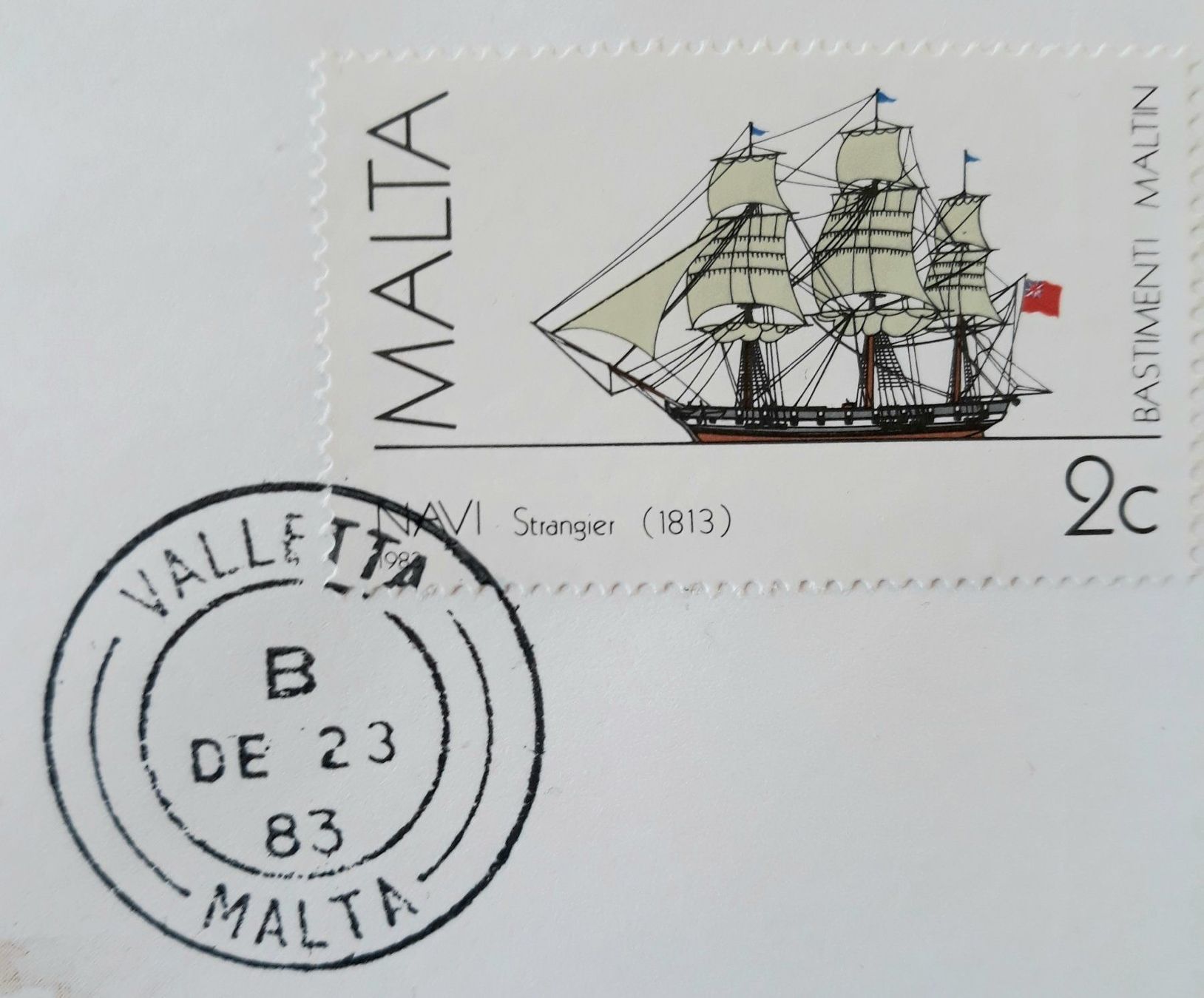 Tutti le monete: Münzbrief Malta 1983 – Usato da Niederuzwil venduto da lubimaja 3